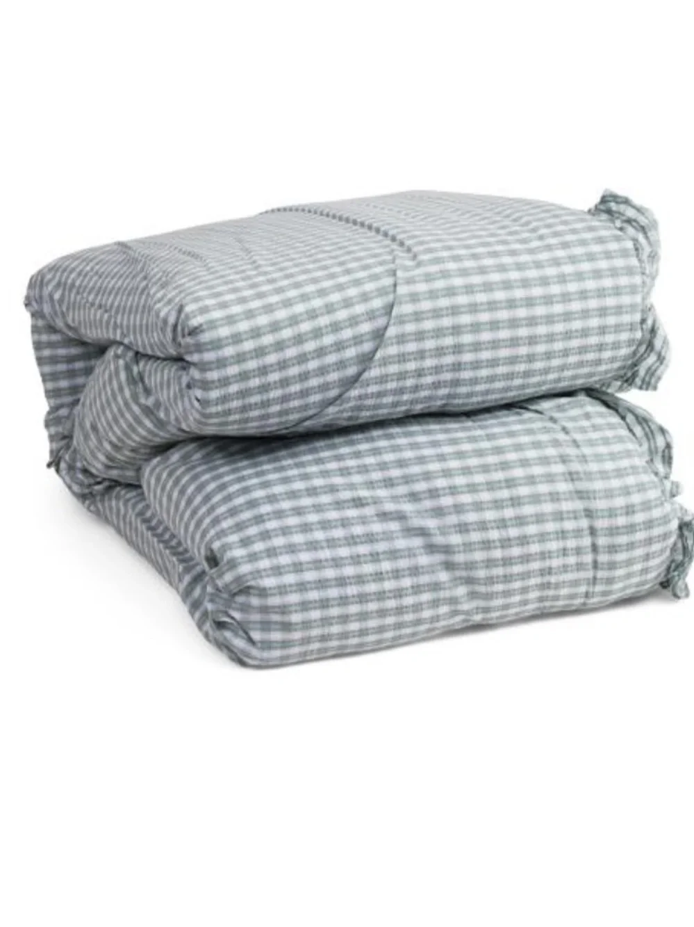 Rachel ASHWELL gingham cotton comforter set